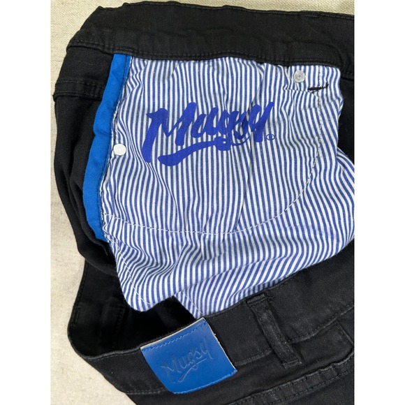 MUGSY Men's 40‎ Squid Inks Jeans Stretch Black Denim FLX3NSQ - Picture 6 of 8